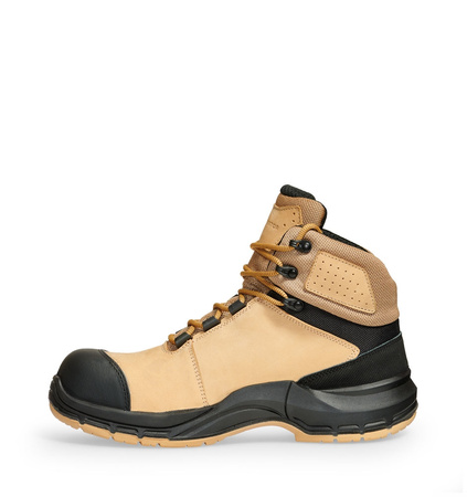 Trzewiki Robocze CONSTRUCT 851 Protektor Beżowe S3