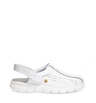 Klapki Ochronne DYNAMIC 310 Abeba Białe OB ESD