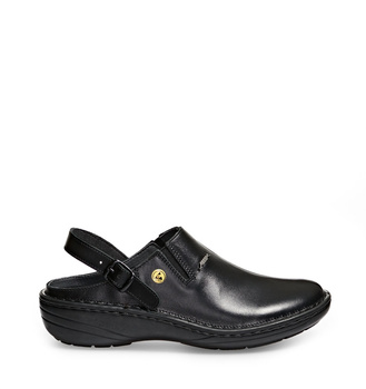 Klapki Medyczne REFLEXOR COMFORT 813 Abeba Czarne OB ESD