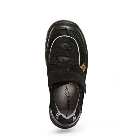 Sandały Ochronne ANATOM 189 Abeba Czarne S1 ESD