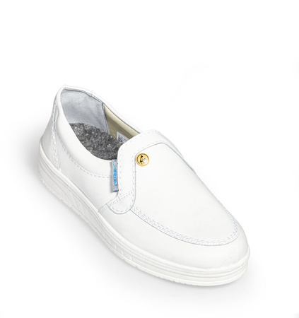 Półbuty z Membraną Ochronne AIR CUSHION 700 Abeba Białe O2 ESD