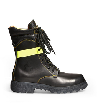 Trzewiki z Membraną Strażackie ZERTIX 428A Protektor Czarne F2A